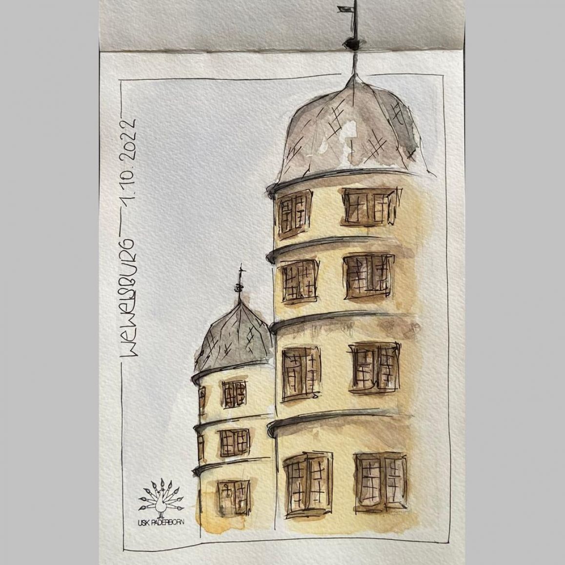 Urban Sketchers Paderborn_ Melanie